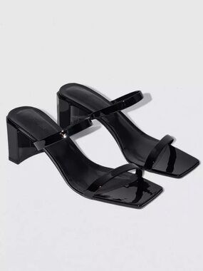 ✨BY FAR✨Tanya Patent Leather Sandal